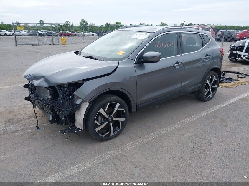 2020 Nissan Rogue VIN JN1BJ1CW5LW641418 IAAI salvage auction — FRONT END, Salvage (Indiana), sold $3,700 on 2026-07-31 (photo 2)