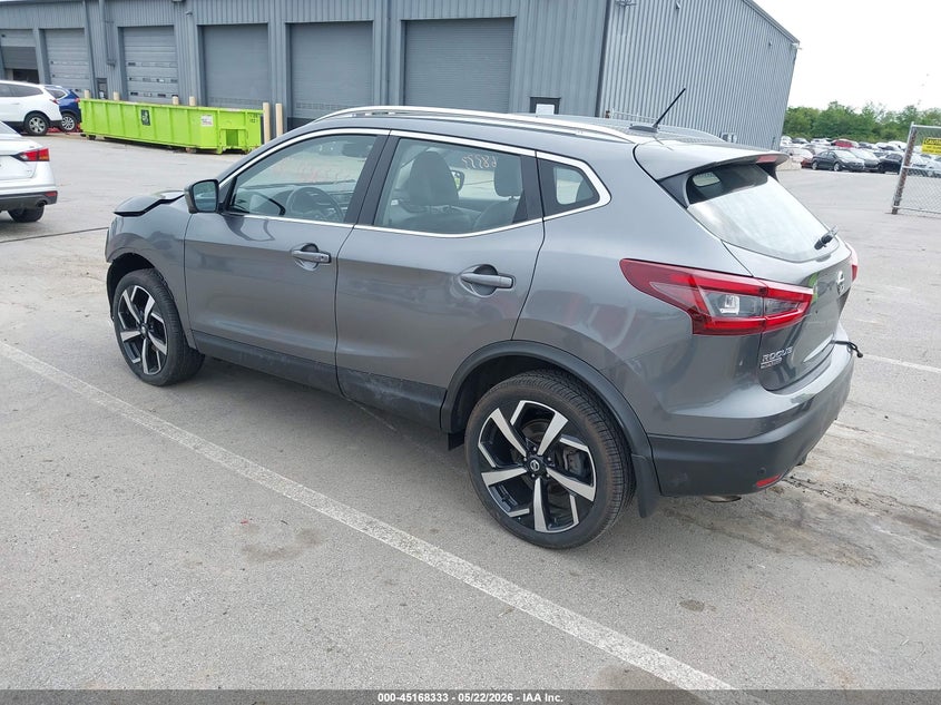 2020 Nissan Rogue VIN JN1BJ1CW5LW641418 IAAI salvage auction — FRONT END, Salvage (Indiana), sold $3,700 on 2026-07-31 (photo 3)