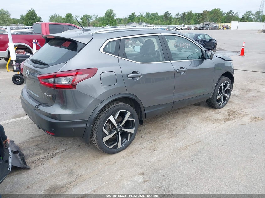 2020 Nissan Rogue VIN JN1BJ1CW5LW641418 IAAI salvage auction — FRONT END, Salvage (Indiana), sold $3,700 on 2026-07-31 (photo 4)