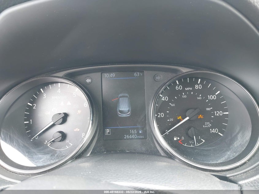 2020 Nissan Rogue VIN JN1BJ1CW5LW641418 IAAI salvage auction — FRONT END, Salvage (Indiana), sold $3,700 on 2026-07-31 (photo 7)