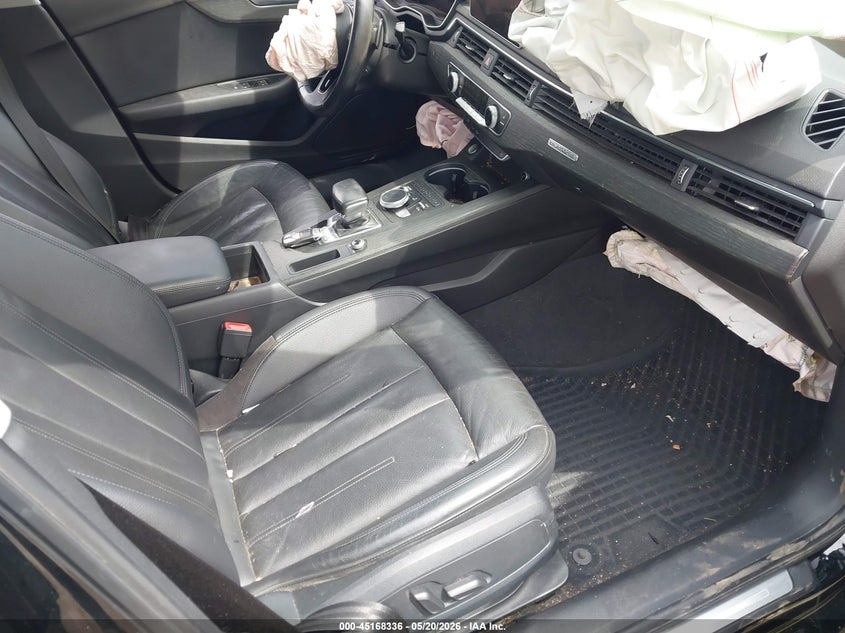 2017 Audi A4 VIN WAUDNAF46HN051209 IAAI salvage auction — FRONT END, Clear (Indiana), sold $1,850 on 2026-07-14 (photo 5)