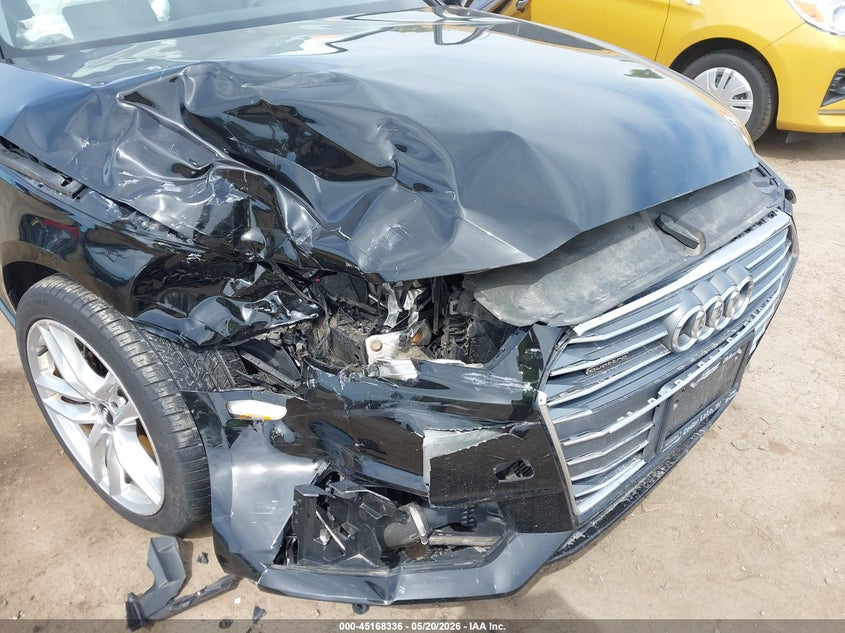 2017 Audi A4 VIN WAUDNAF46HN051209 IAAI salvage auction — FRONT END, Clear (Indiana), sold $1,850 on 2026-07-14 (photo 6)