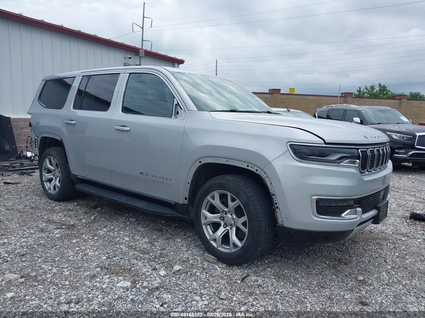 2022 Jeep Grand wagoneer VIN 1C4SJVBT4NS182646 IAAI salvage auction — HAIL, Salvage Title, sold $9,200 on 2026-08-14 (photo 1)