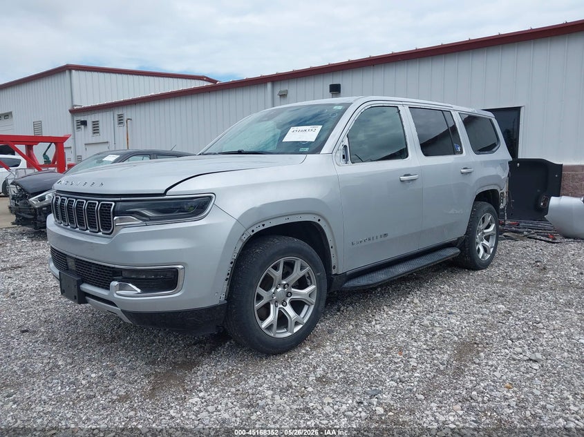 2022 Jeep Grand wagoneer VIN 1C4SJVBT4NS182646 IAAI salvage auction — HAIL, Salvage Title, sold $9,200 on 2026-08-14 (photo 2)