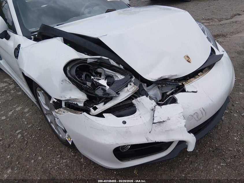 2016 Porsche Cayman VIN WP0AA2A83GK170076 IAAI salvage auction — FRONT END, Salvage (Kentucky), sold $13,600 on 2026-07-27 (photo 6)