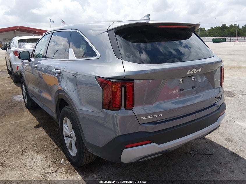 2025 Kia Sorento VIN 5XYRG4JC2SG400299 IAAI salvage auction — FRONT END, Salvage (Louisiana), sold $11,050 on 2026-07-06 (photo 3)