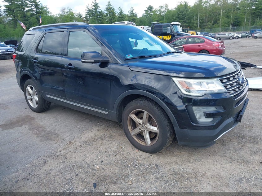 2016 Ford Explorer VIN 1FM5K8D87GGB82842 IAAI salvage auction — FRONT END, Clear (Massachusetts), sold $875 on 2026-07-18 (photo 1)