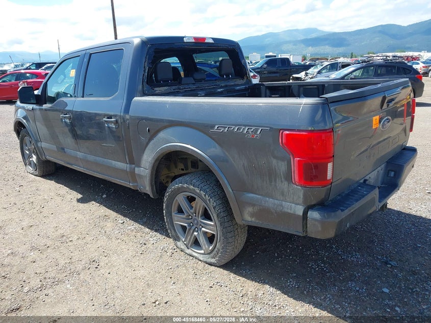 2020 Ford F-150 VIN 1FTEW1EP3LKD58914 IAAI salvage auction — FRONT END, Salvage (Montana), sold $3,900 on 2026-07-24 (photo 3)