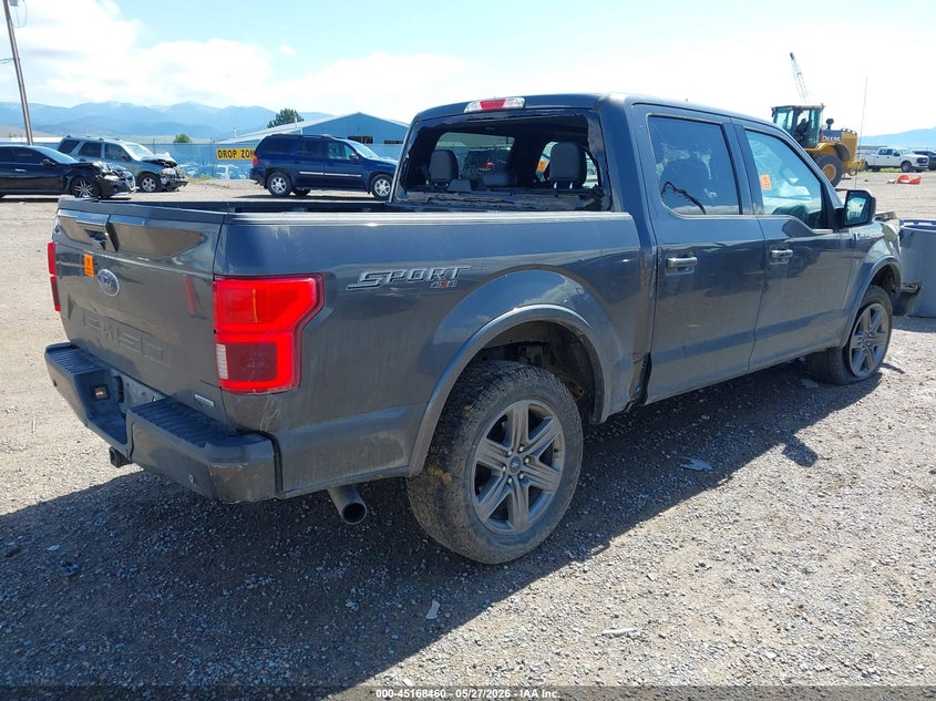 2020 Ford F-150 VIN 1FTEW1EP3LKD58914 IAAI salvage auction — FRONT END, Salvage (Montana), sold $3,900 on 2026-07-24 (photo 4)