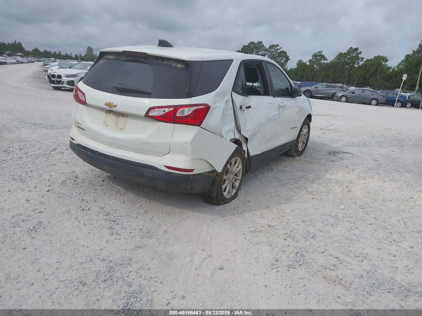 2020 Chevrolet Equinox VIN 3GNAXHEV8LS550330 IAAI salvage auction — RIGHT SIDE, Certificate Of Destruction (Florida), sold $1,250 on 2026-07-21 (photo 4)
