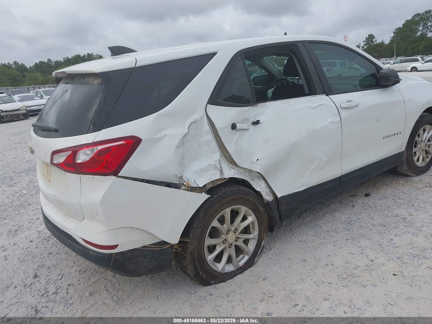 2020 Chevrolet Equinox VIN 3GNAXHEV8LS550330 IAAI salvage auction — RIGHT SIDE, Certificate Of Destruction (Florida), sold $1,250 on 2026-07-21 (photo 6)