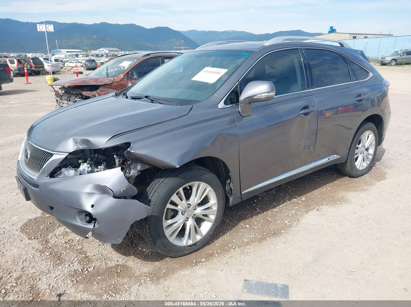 2012 Lexus Rx VIN JTJBC1BA3C2426055 IAAI salvage auction — LEFT SIDE, Salvage (Montana), sold $2,750 on 2026-07-15 (photo 2)
