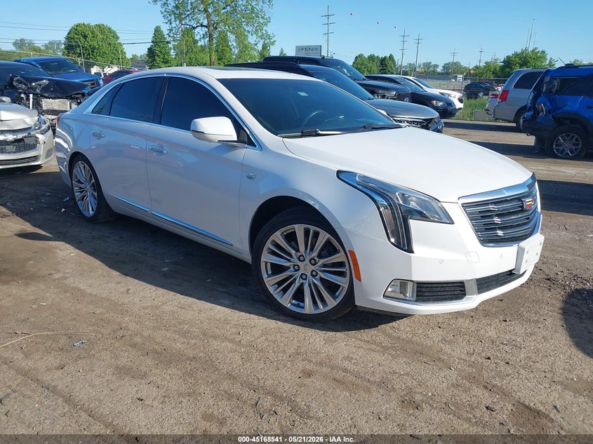 2018 Cadillac Xts VIN 2G61T5S33J9127691 IAAI salvage auction — LEFT FRONT, Clear (Michigan), sold $5,100 on 2026-07-09 (photo 1)