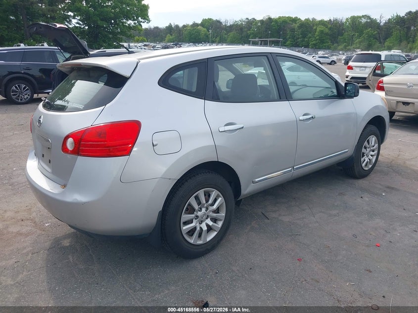 2011 Nissan Rogue VIN JN8AS5MTXBW563304 IAAI salvage auction — REAR END, Mv-907A (New York), sold $550 on 2026-07-07 (photo 4)