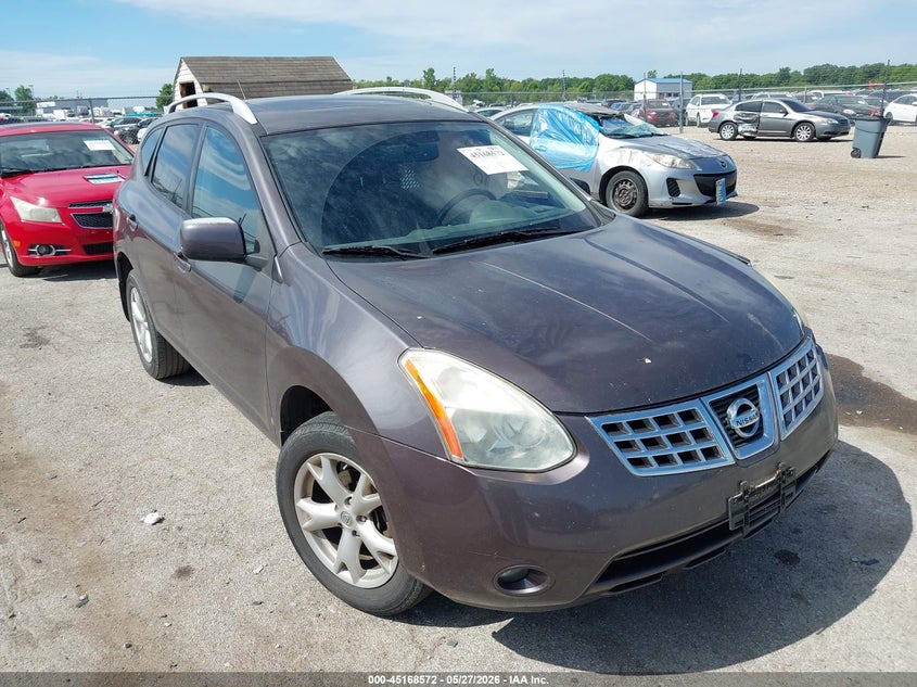 2009 Nissan Rogue VIN JN8AS58V59W443187 IAAI salvage auction — LEFT SIDE, Salvage (Illinois), sold $375 on 2026-07-15 (photo 1)