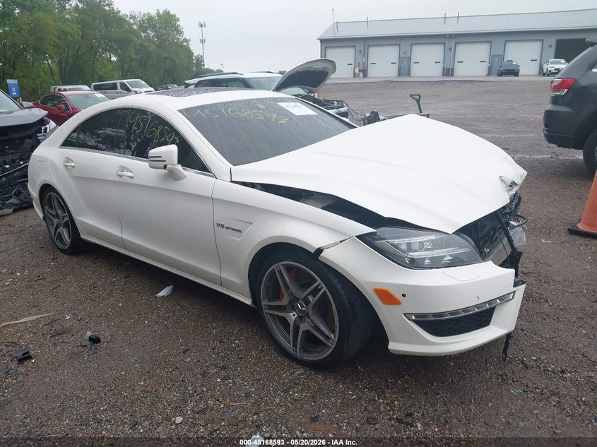 2013 Mercedes-benz Cls-class VIN WDDLJ7EBXDA085500 IAAI salvage auction — FRONT END, Clear (Indiana), sold $11,550 on 2026-07-08 (photo 1)