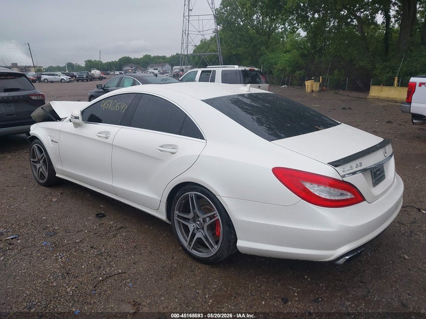 2013 Mercedes-benz Cls-class VIN WDDLJ7EBXDA085500 IAAI salvage auction — FRONT END, Clear (Indiana), sold $11,550 on 2026-07-08 (photo 3)