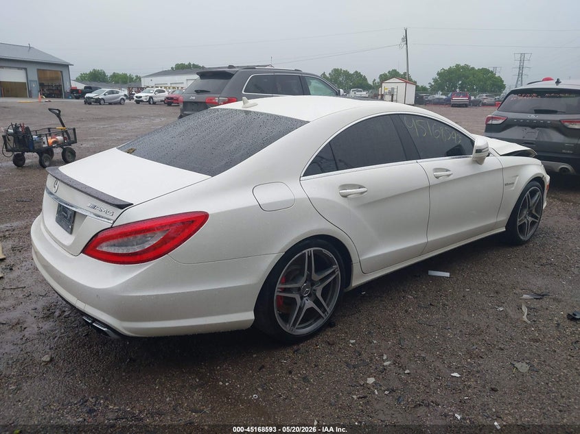 2013 Mercedes-benz Cls-class VIN WDDLJ7EBXDA085500 IAAI salvage auction — FRONT END, Clear (Indiana), sold $11,550 on 2026-07-08 (photo 4)