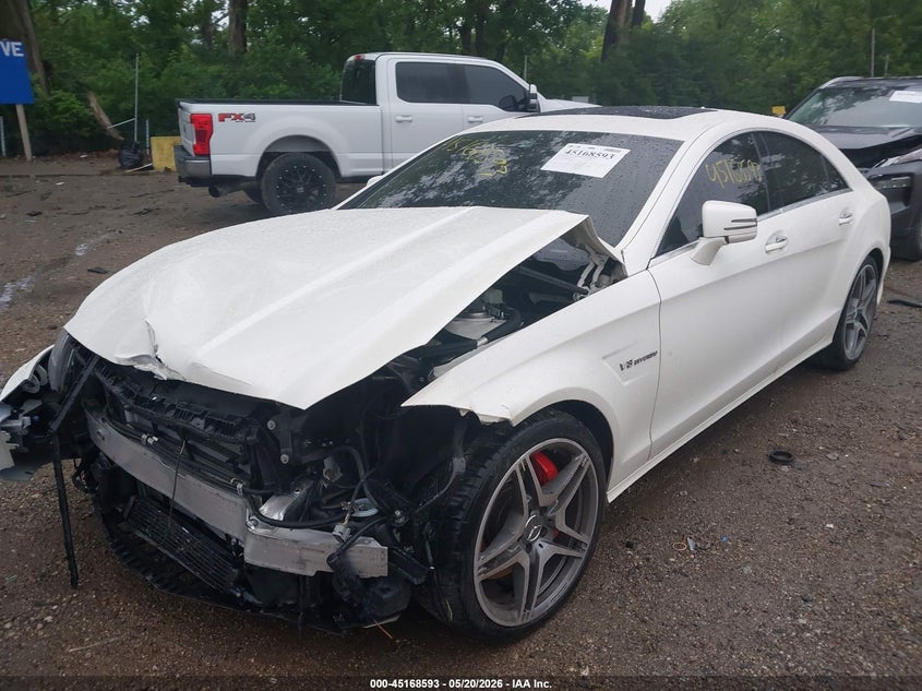 2013 Mercedes-benz Cls-class VIN WDDLJ7EBXDA085500 IAAI salvage auction — FRONT END, Clear (Indiana), sold $11,550 on 2026-07-08 (photo 6)