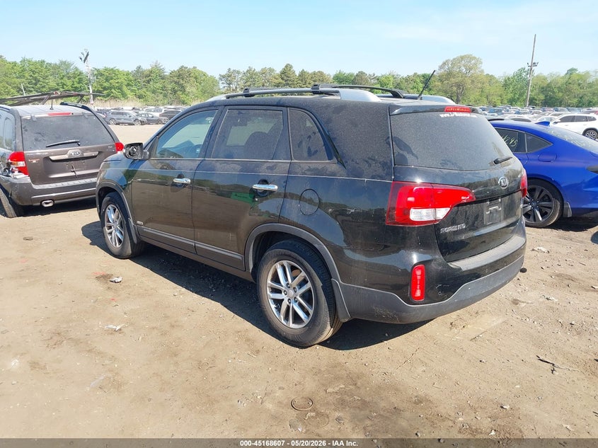2015 Kia Sorento VIN 5XYKTCA61FG608049 IAAI salvage auction — FRONT END, Salvage (Pennsylvania), sold $1,050 on 2026-07-14 (photo 3)