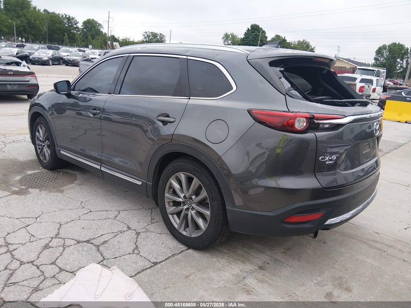 2021 Mazda Cx-9 VIN JM3TCBDY9M0525264 IAAI salvage auction — HAIL, Salvage Title, sold $9,650 on 2026-07-20 (photo 3)