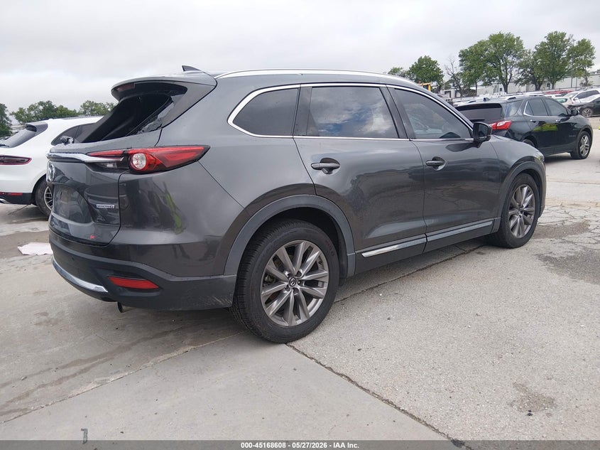 2021 Mazda Cx-9 VIN JM3TCBDY9M0525264 IAAI salvage auction — HAIL, Salvage Title, sold $9,650 on 2026-07-20 (photo 4)