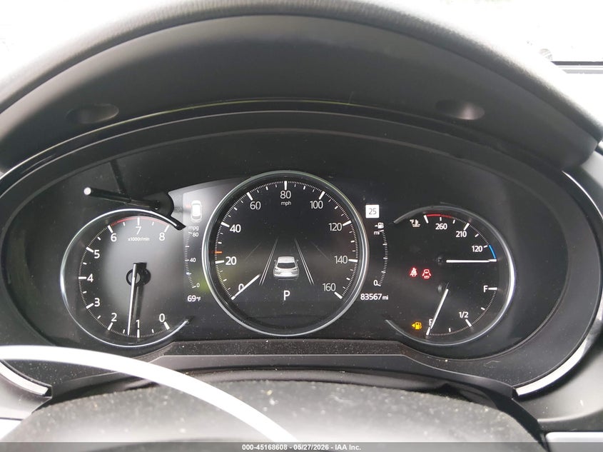 2021 Mazda Cx-9 VIN JM3TCBDY9M0525264 IAAI salvage auction — HAIL, Salvage Title, sold $9,650 on 2026-07-20 (photo 7)