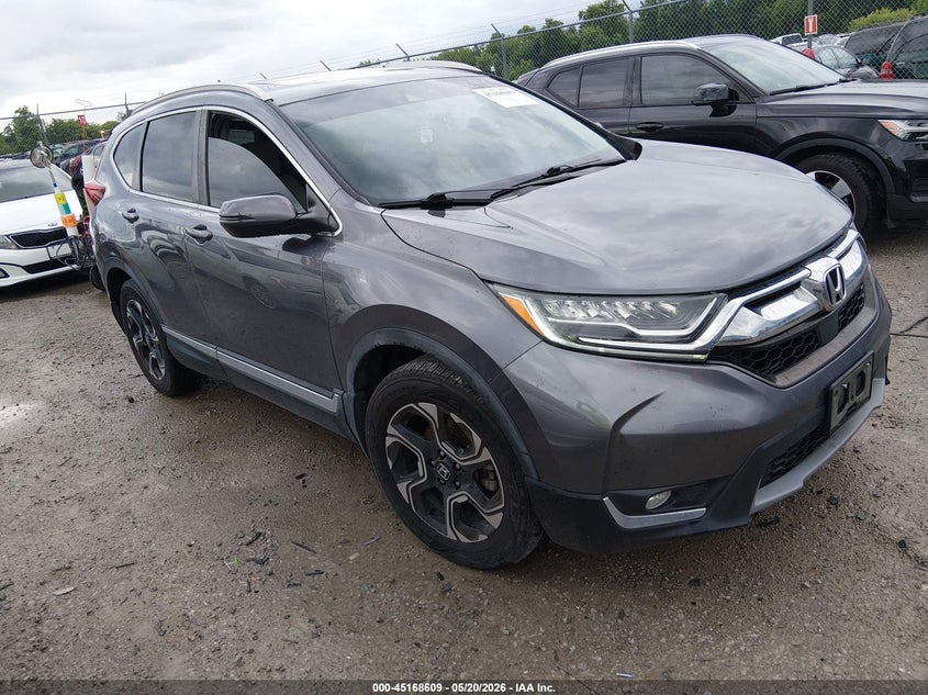 2018 Honda Cr-v VIN 7FARW2H93JE083449 IAAI salvage auction — SIDE, Salvage Title, sold $5,300 on 2026-08-01 (photo 1)
