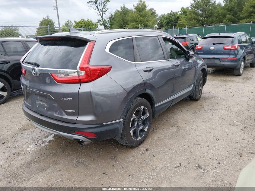 2018 Honda Cr-v VIN 7FARW2H93JE083449 IAAI salvage auction — SIDE, Salvage Title, sold $5,300 on 2026-08-01 (photo 4)
