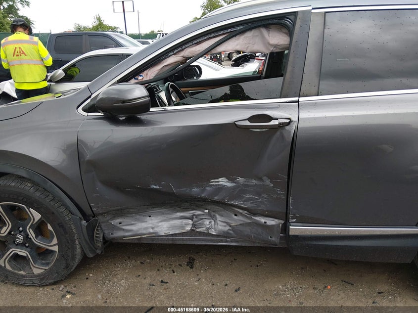 2018 Honda Cr-v VIN 7FARW2H93JE083449 IAAI salvage auction — SIDE, Salvage Title, sold $5,300 on 2026-08-01 (photo 6)