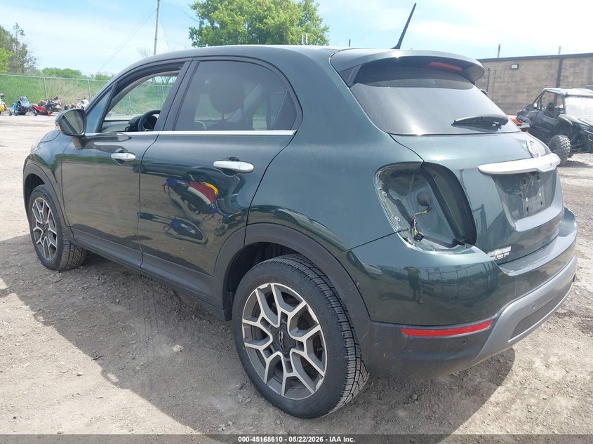 2019 Fiat 500x VIN ZFBNFYD13KP799193 IAAI salvage auction — RIGHT SIDE, Mv-907A (New York), sold $3,975 on 2026-07-09 (photo 3)