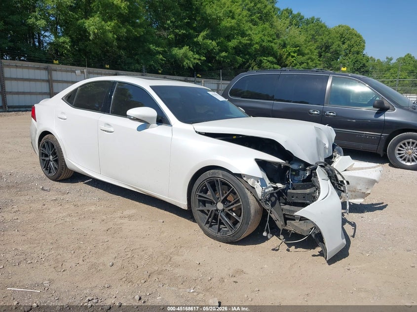 2017 Lexus Is VIN JTHCM1D29H5016522 IAAI salvage auction — FRONT END, Clear (Tennessee), sold $1,400 on 2026-07-15 (photo 1)