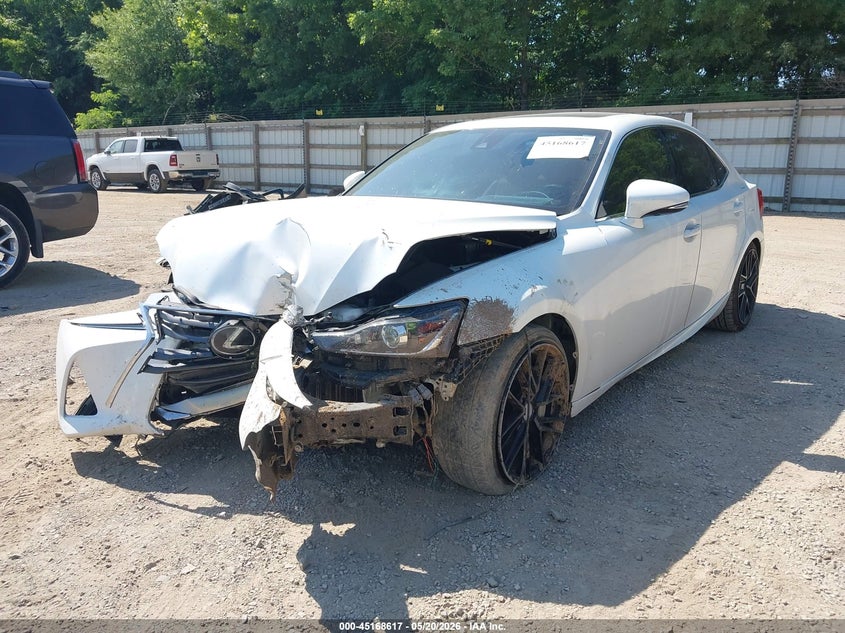 2017 Lexus Is VIN JTHCM1D29H5016522 IAAI salvage auction — FRONT END, Clear (Tennessee), sold $1,400 on 2026-07-15 (photo 2)