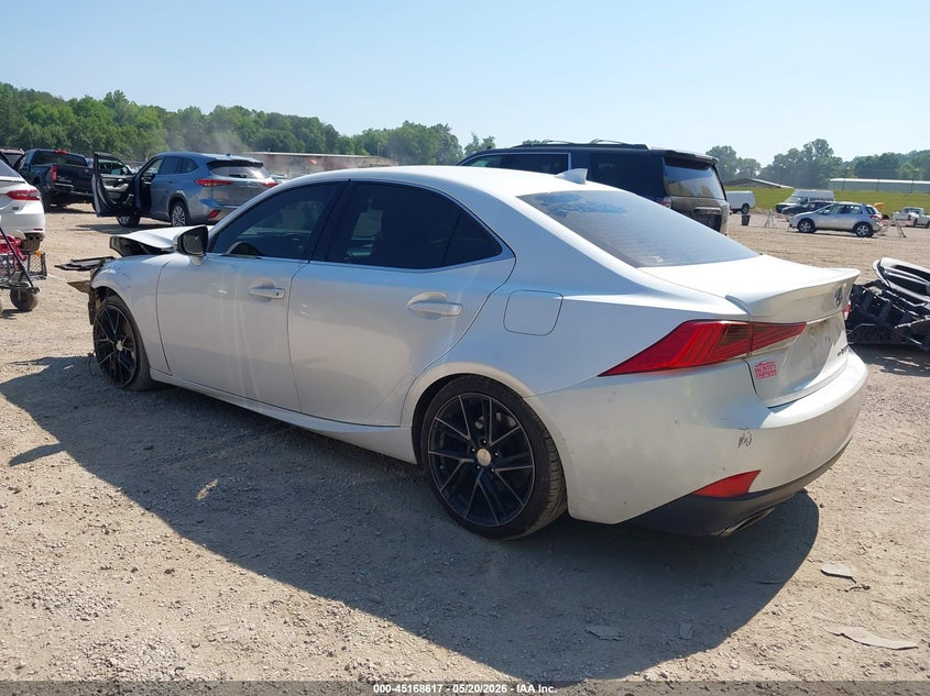 2017 Lexus Is VIN JTHCM1D29H5016522 IAAI salvage auction — FRONT END, Clear (Tennessee), sold $1,400 on 2026-07-15 (photo 3)