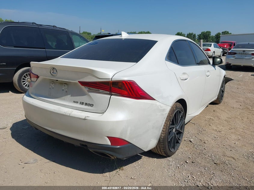 2017 Lexus Is VIN JTHCM1D29H5016522 IAAI salvage auction — FRONT END, Clear (Tennessee), sold $1,400 on 2026-07-15 (photo 4)