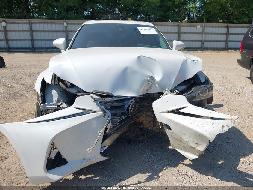 2017 Lexus Is VIN JTHCM1D29H5016522 IAAI salvage auction — FRONT END, Clear (Tennessee), sold $1,400 on 2026-07-15 (photo 6)