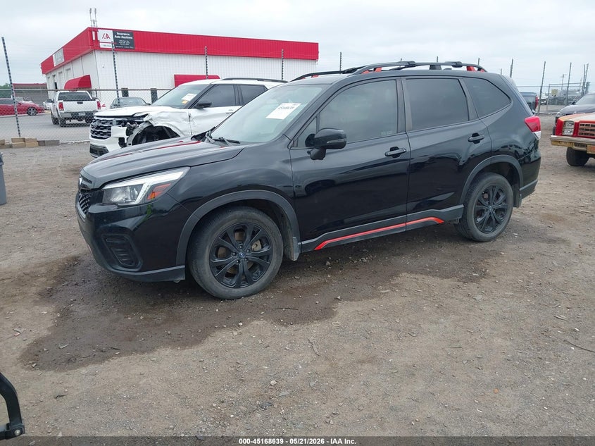 2019 Subaru Forester VIN JF2SKAKC0KH478733 IAAI salvage auction — RIGHT SIDE, Salvage (Arkansas), sold $2,850 on 2026-07-22 (photo 2)