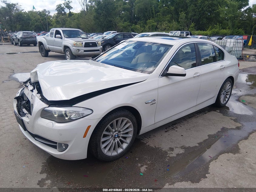 2011 BMW 5 series VIN WBAFU7C54BC778721 IAAI salvage auction — FRONT END, Certificate Of Title (Nebraska), sold $1,050 on 2026-07-08 (photo 2)
