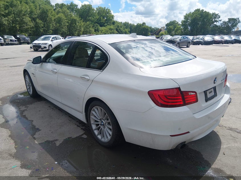2011 BMW 5 series VIN WBAFU7C54BC778721 IAAI salvage auction — FRONT END, Certificate Of Title (Nebraska), sold $1,050 on 2026-07-08 (photo 3)