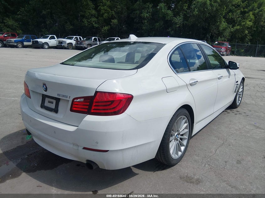 2011 BMW 5 series VIN WBAFU7C54BC778721 IAAI salvage auction — FRONT END, Certificate Of Title (Nebraska), sold $1,050 on 2026-07-08 (photo 4)