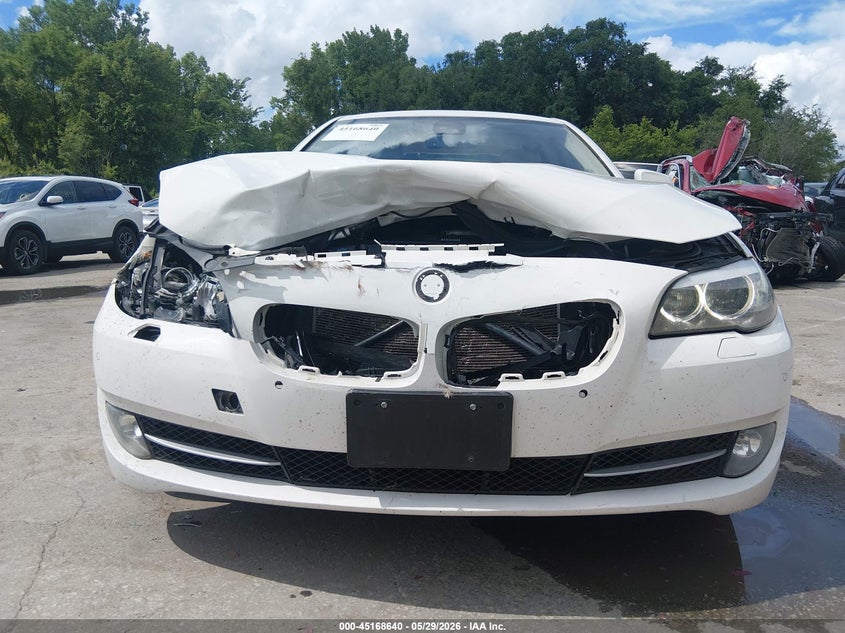 2011 BMW 5 series VIN WBAFU7C54BC778721 IAAI salvage auction — FRONT END, Certificate Of Title (Nebraska), sold $1,050 on 2026-07-08 (photo 6)