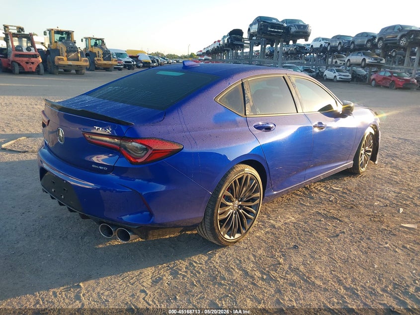 2021 Acura Tlx VIN 19UUB7F09MA001368 IAAI salvage auction — FRONT END, Rebuildable (Florida), sold $9,700 on 2026-07-15 (photo 4)