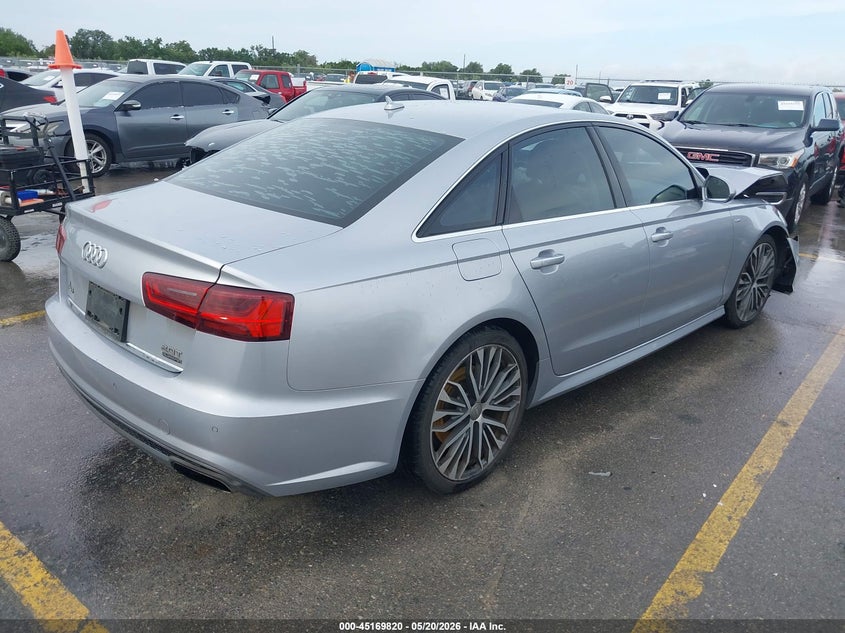 2016 Audi A6 VIN WAUGFAFC6GN068009 IAAI salvage auction — FRONT END, Salvage (Texas), sold $1,275 on 2026-07-23 (photo 4)