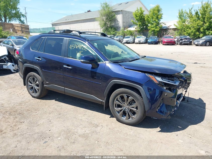 2022 Toyota Rav 4 VIN JTMD6RFV1ND055631 IAAI salvage auction — FRONT END, Salvage (Minnesota), sold $9,900 on 2026-07-15 (photo 1)