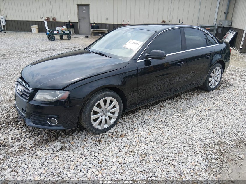 2011 Audi A4 VIN WAUFFAFL3BN026949 IAAI salvage auction — FRONT END, Original (West Virginia), sold $925 on 2026-07-14 (photo 2)