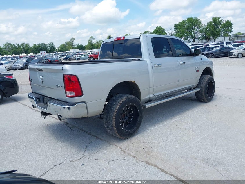 2014 Ram 1500 VIN 1C6RR7LM4ES288287 IAAI salvage auction — HAIL, Salvage Title, sold $3,100 on 2026-07-27 (photo 4)