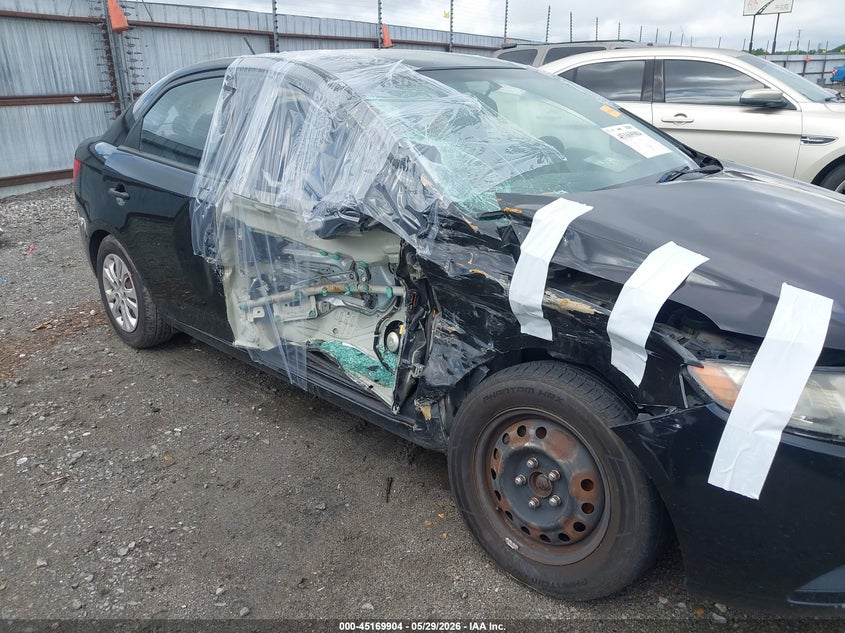 2010 Kia Forte VIN KNAFU4A2XA5829469 IAAI salvage auction — RIGHT SIDE, Salvage (Arkansas), sold $400 on 2026-07-08 (photo 6)
