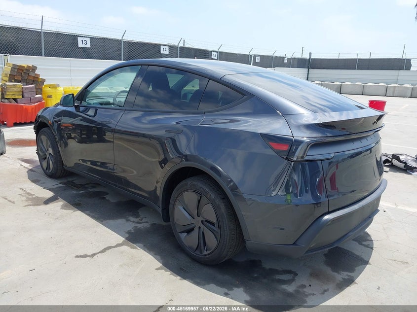 2026 Tesla Model y VIN 7SAYGDED8TF431020 IAAI salvage auction — FRONT END, Salvage (California), sold $20,450 on 2026-07-09 (photo 3)