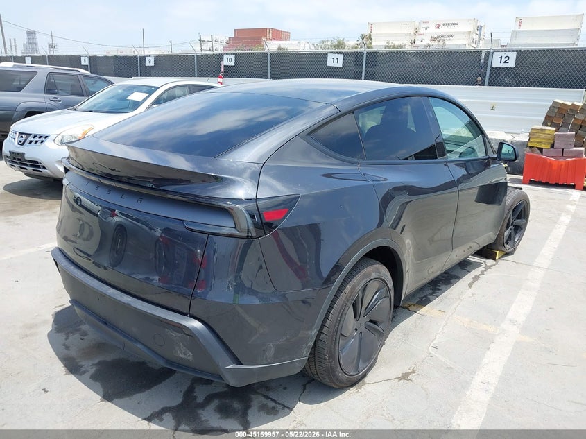 2026 Tesla Model y VIN 7SAYGDED8TF431020 IAAI salvage auction — FRONT END, Salvage (California), sold $20,450 on 2026-07-09 (photo 4)
