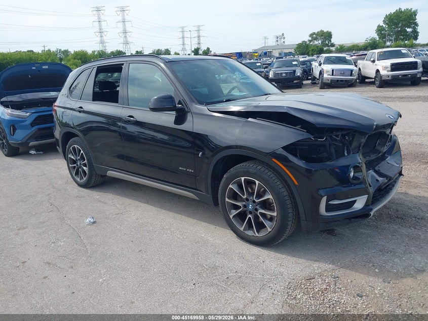 2018 BMW X5 VIN 5UXKT0C53J0W02124 IAAI salvage auction — FRONT END, Salvage Title, sold $6,500 on 2026-08-29 (photo 1)